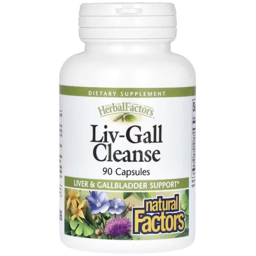 Natural Factors, Liv-Gall Cleanse, 90 капсул